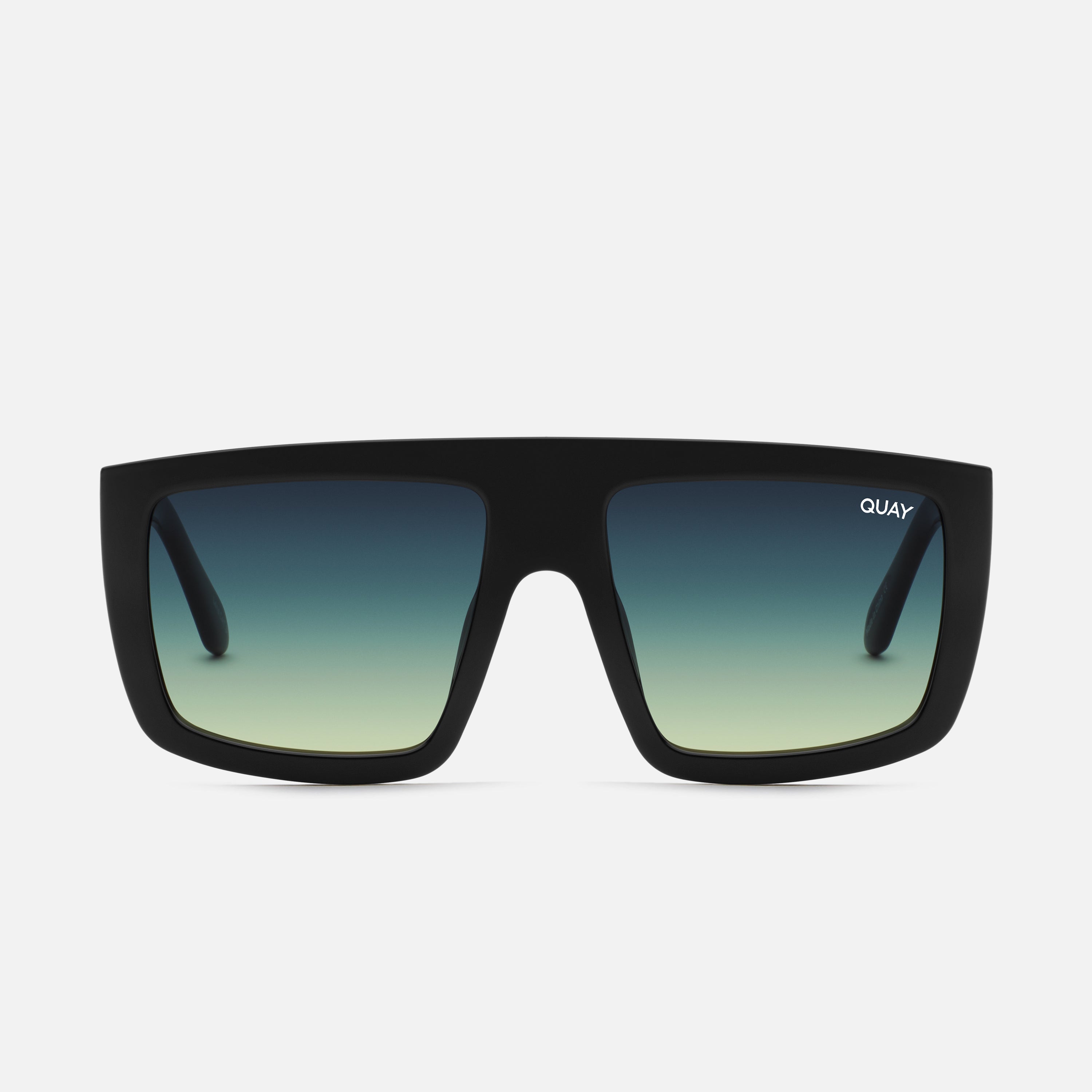 GET IN LINE Flat Top Shield Sunglasses Quay Australia