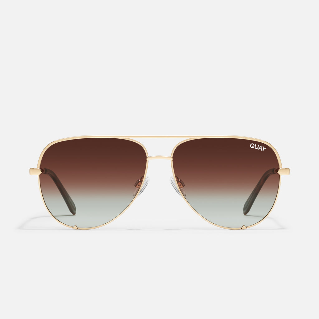 GOLD/BROWN FADE POLARIZED