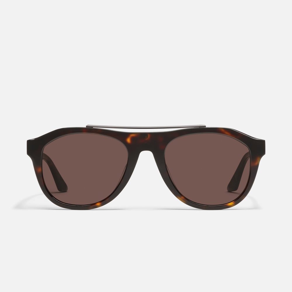 DARK TORTOISE/BROWN