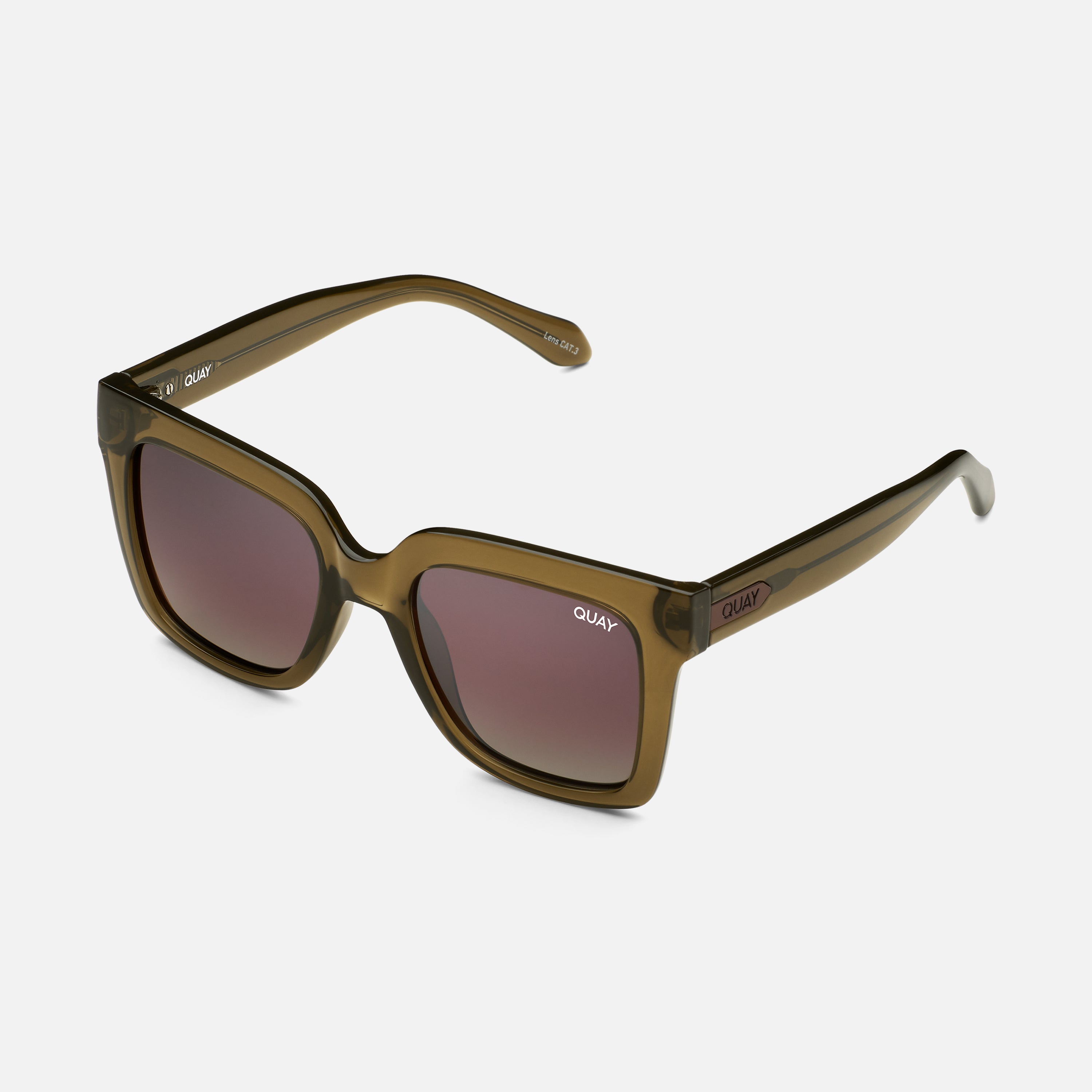 ICY Oversized Square Sunglasses with Thick Frames Quay Australia