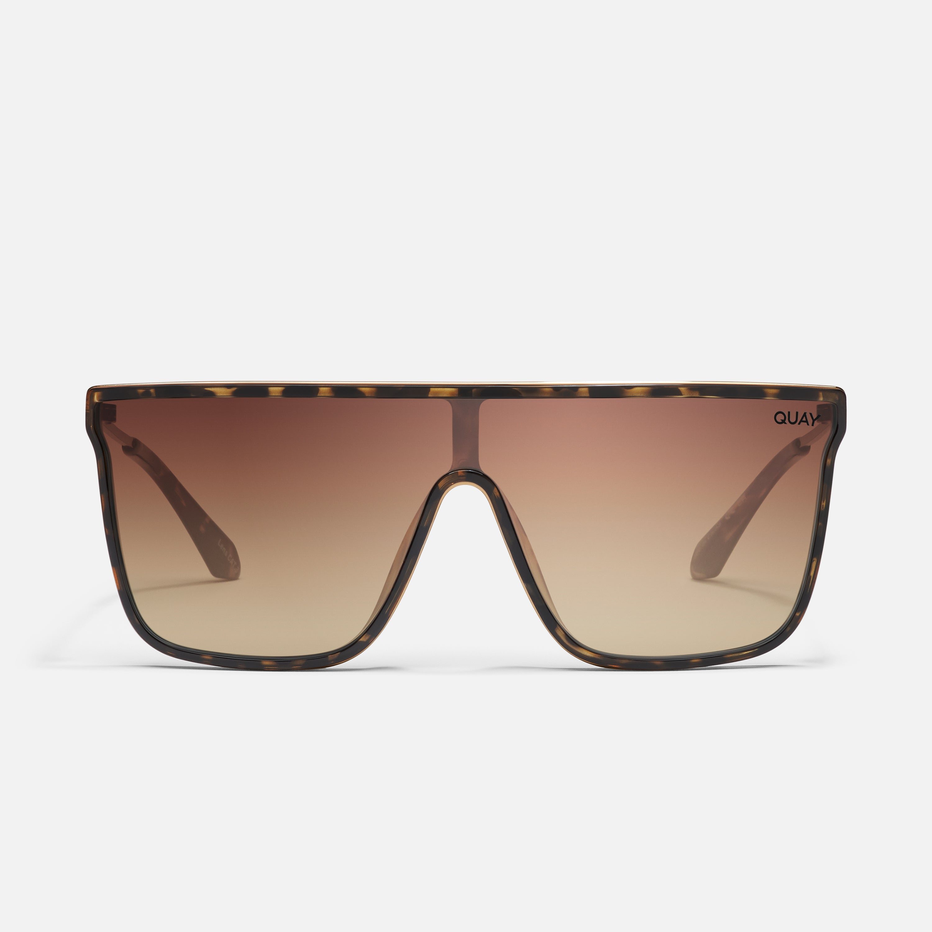 NIGHTFALL REMIXED Flat Top Shield Sunglasses with Square Frame Quay Australia