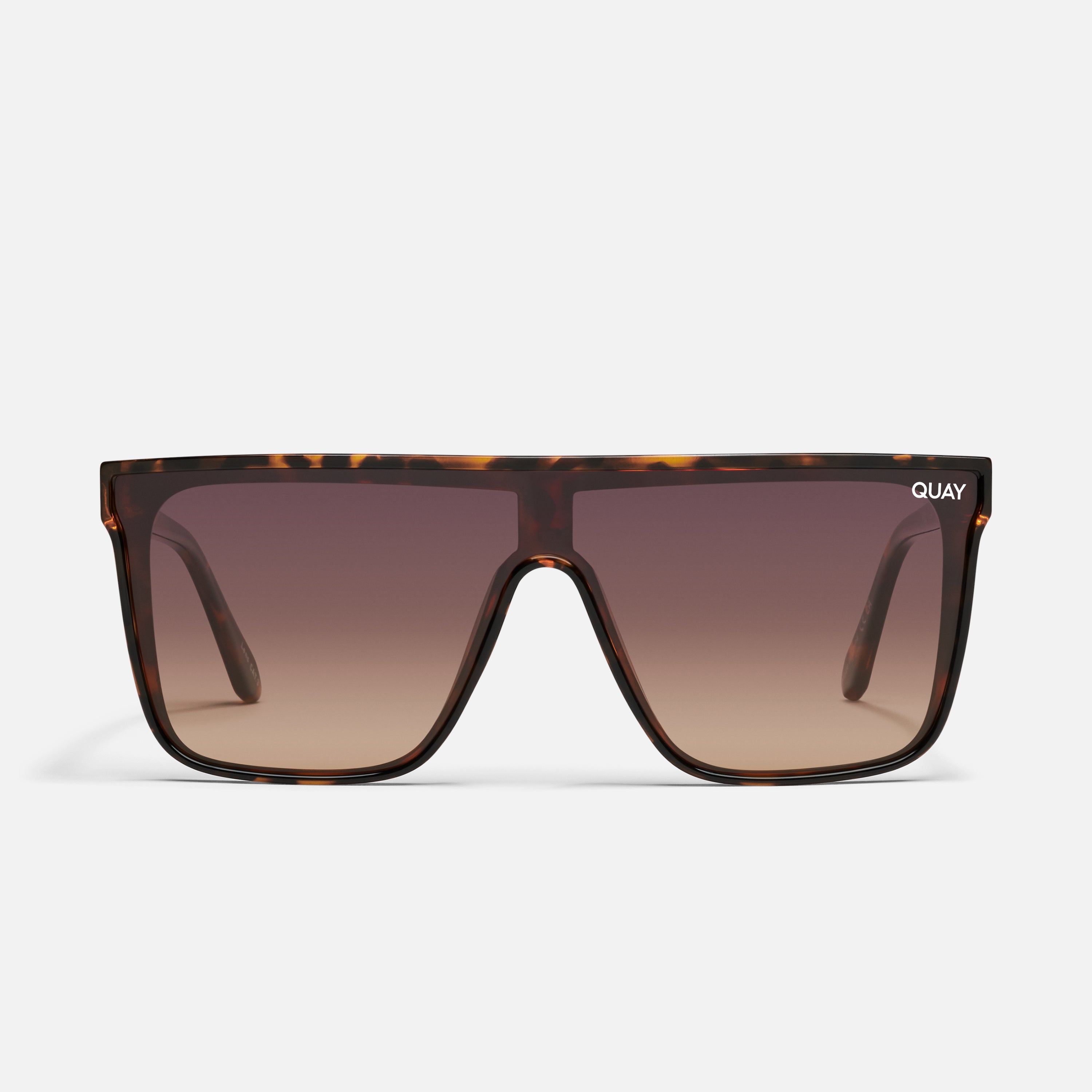 QUAY AUSTRALIA shops oversized brown sunglasses