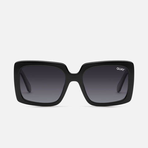 TOTAL VIBE Oversized Square Sunglasses | Quay Australia