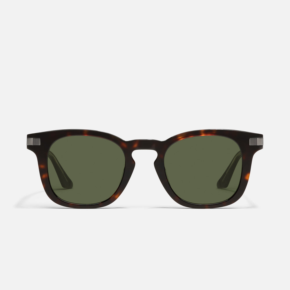 DARK TORTOISE/GREEN